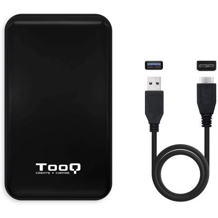 Tooq TQE-2528B Caja Externa para Disco Duro/SSD 2.5 Pulgadas USB 3.1 Gen 1 Negro Tooq TQE-2528B Caja Externa para Disco Duro/SSD 2.5 Pulgadas USB 3.1 Gen 1 Negro
